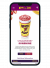 A mockup of the Booster Juice website on a phone