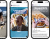 iPhone screens open to OPA!'s Instagram posts